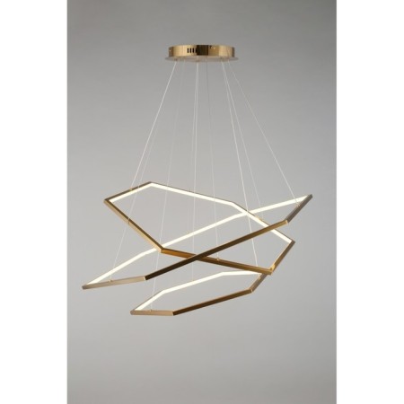 Suspended chandelier Polunia Led 3000k 136W-6