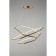 Suspended chandelier Polunia Led 3000k 136W