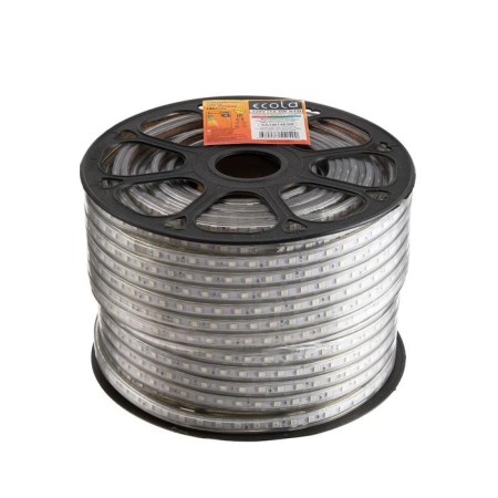 Ecola LED strip 14 × 7 mm, 100 m, IP68, SMD5050, 30 LED/m, 7.2 W/m, 220 V, RGB-2