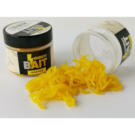 Artificial nozzle Energy Bait "Oparysh", S-M, 120 pcs, yellow color