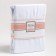 Knitted sheet on elastic band 180x200x25cm white 108 culinary, 108 120g/m HL100%