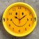 Children's wall clock "Smile", discrete move, D-20 cm