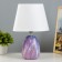 Kosett table lamp E27 40W Violet 22.5x22.5x32.5 cm Risalux