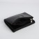 Women's wallet on a magnet, black color