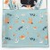 Pocket Textile Ethel "I Meow You" 2 departments, 41x20 cm