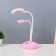 TECAL LAML "DONTRA" LED 4W USB AKB Pink 10x11.5x40.5 cm Risalux