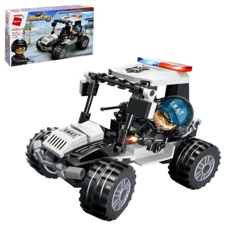 Block designer for boys Police, 98 parts
