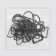 Semi -ring for bags, d = 20 mm, thickness - 2.5 mm, black nickel color