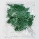 Decorative twig "amazement" in green color, 0.3 × 12 × 28 cm