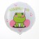 Foil ball 18 "Congratulations" frog, circle