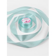 Satin tape, 40 mm × 23 ± 1 m, color of pale blue No. 13