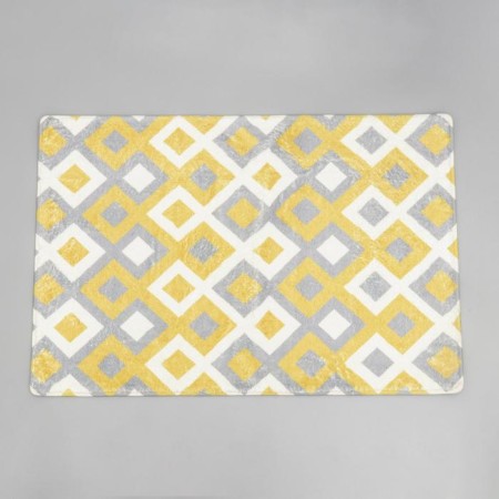 Savanna bathroom “Roze”, 60 × 90 cm, mustard-gray color-1