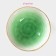 Porcelain shares “Cosmos”, 370 ml, D = 13.1 cm, green color
