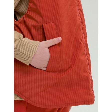 Vest for girls, height 104 cm, orange color-2