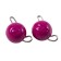 Cargo Cheburashka painted collapsible Yaman 10 pcs., 8 g, purple