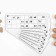 Russian lotto "So far all at home", 24 cards, card 21 x 8 cm