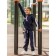 Hoody for a boy, height 116 cm, blue color