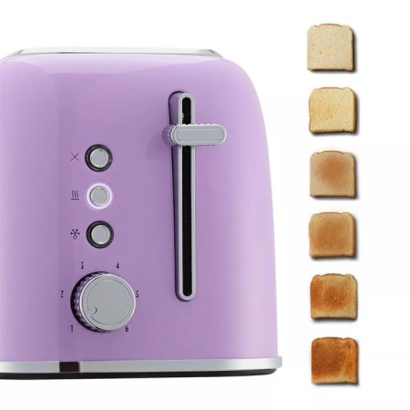 Toster KitFort KT-6218-3, 870 W, 6 frying modes, 2 toasts, purple-1
