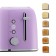 Toster KitFort KT-6218-3, 870 W, 6 frying modes, 2 toasts, purple