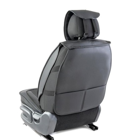 Frame caps for the front seats Car Performance, 2 pcs, eco -leather, and-4