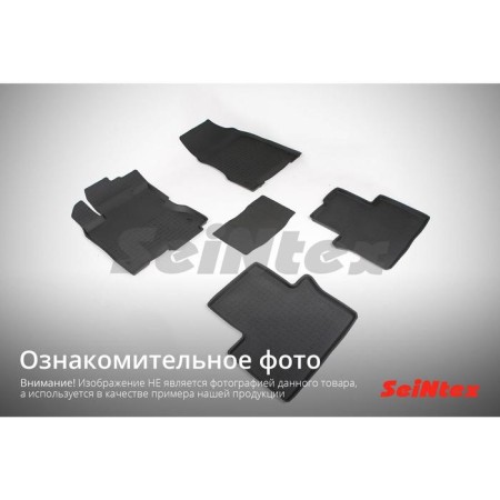 Rubber rugs with high side for Hyundai Elantra VII, (CN7), 2020-N.