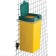 Drive Nipple, with a barrel of 1 l, plastic, river