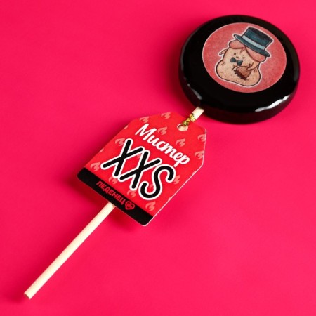 Lollice with a seal on the Mr. XXS stick: taste: Cola, 25 g. (18+)-1