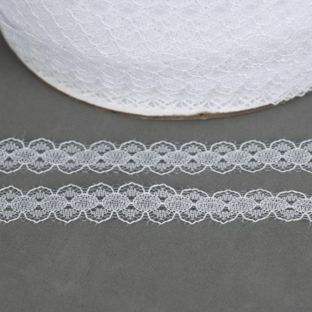 Guipure braid, width 1.5 cm., Bobin 548 m., White-2