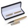 Gift Roller handle, in the leatherette case, gold housing, silver