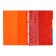 A4 notebook, 96 sheets in a cage on the crest of Line Neon, plastic cover, matte lamination, 4 color separator, orange