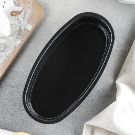 Baking uniform "Cupcake", 23 × 12 × 5.5 cm, anti -stick coating, black color-1