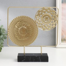 Souvenir metal, marble 