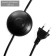 Taleser "Spring" 1x15W E27 Model: BR 01019 Black/Red