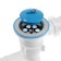 Siphon for the bathtub "Ani Plast" Varangian C6050, flat, 1 1/2 "x 40, with release and overflow