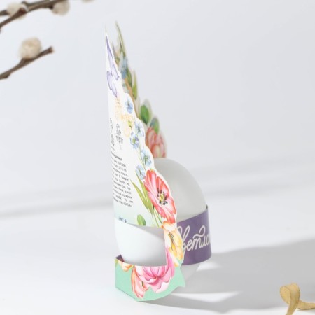 Postcard-holder for egg "Tenderness", 12.4 x 13.9 cm-2