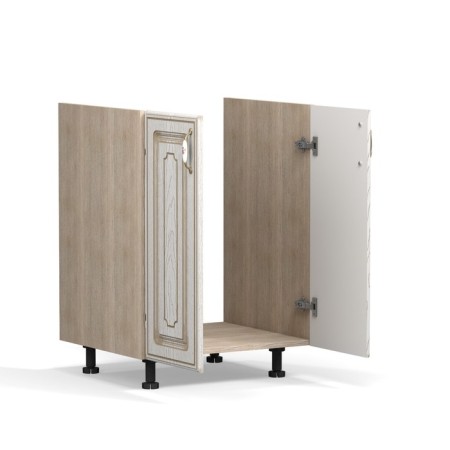 Angelica floor cabinet for sink, 600x510x820, dairy oak/ash-1