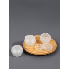Storage jar, 5 ml, packing - 3 pcs, white color