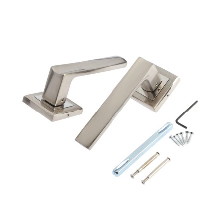 Separate handle Lockland 009 SN, color Satin nickel-3
