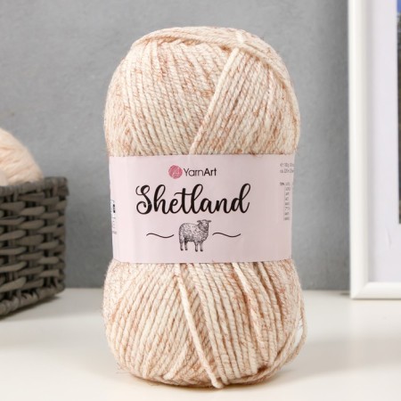 Gingerbread "Shetland" 30% wool Verdin, 70% acrylic 220m/100g (535a Bel-Buzh)-4