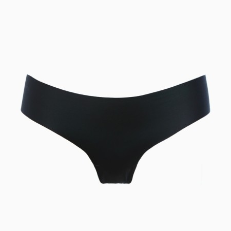 Cowards of female slips (seamless), black color, size 50-2