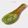 Glass stand under a spoonful of the shares "Romantic kiwi", 23.5 × 8.3 × 1.5 cm