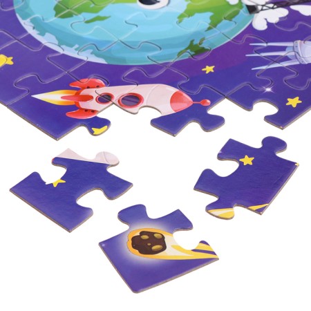 Puzzles 4 in 1 “Cosmic Adventure”, 25, 36, 49, 64 elements-14