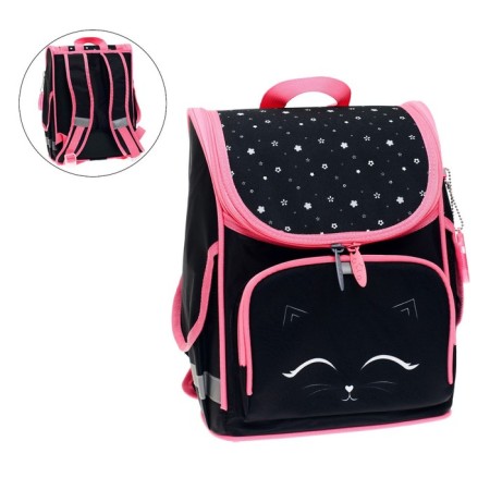 School Standard School, 34 x 25 x 13 cm, calligrata m "Kotik", black-5