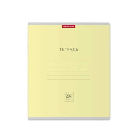 Notebook of 48 sheets in the Erichkrause Classic Code, cover Cardboard Cover, Belic Offset 100%, Mix-3