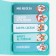 A set of stickers-fluids "I keep everything under control", 5 pcs, 20 liters