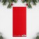 The euro postcard "Wonderful New Year", Red, 10 x 21 cm, New Year