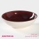 Board Ceramic Deep Dolyana "Sea World", 540 ml, d = 18 cm, burgundy color