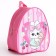 Baby backpack for a girl "Milot", 23 x 5 cm cm, lightning department, red color