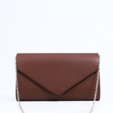 Bag-clate on magnet, brown color