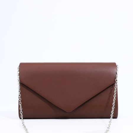 Bag-clate on magnet, brown color